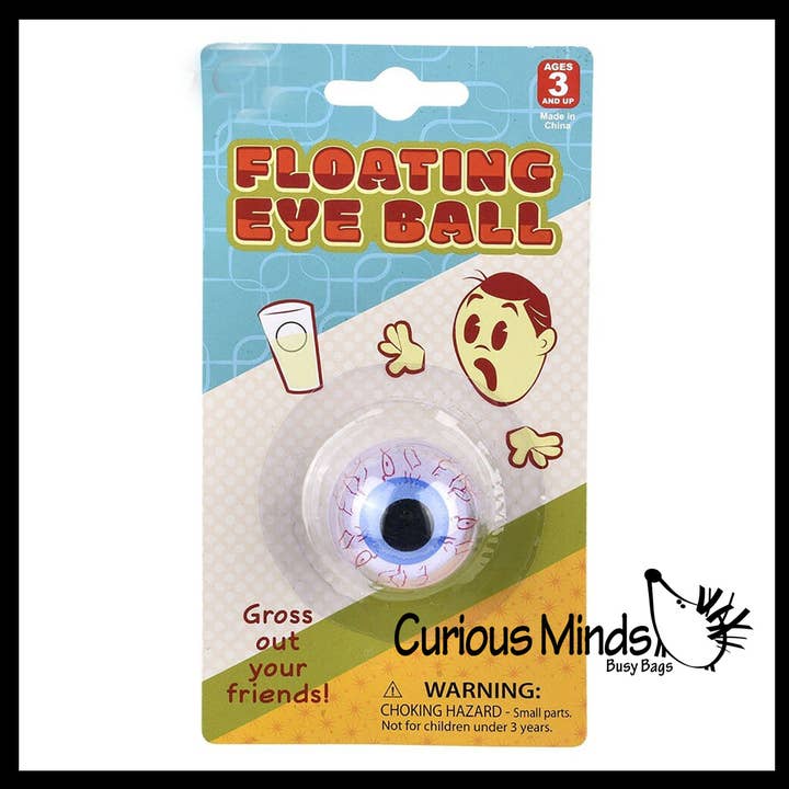 Curious Minds Toys - Wholesale Gag Gift/Novelty Gift - 1 Trick Floating Eyeball Funny Gag Gift - Office Fun Novelty1