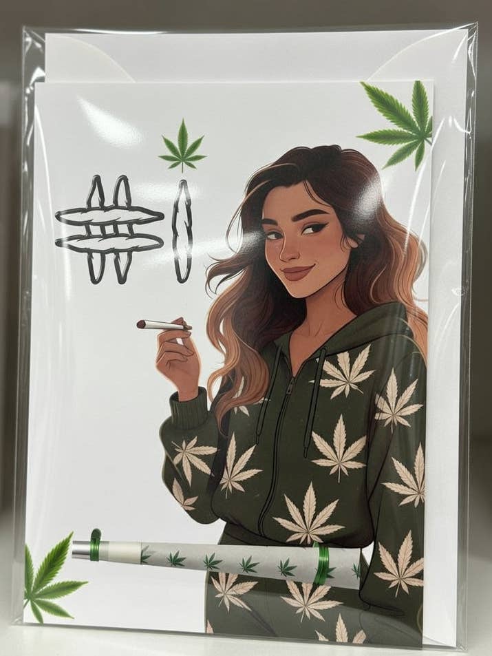 #1 - Mother's Day Cannabis Greeting Card | Reefer Cards for wholesale by Reefer Cards