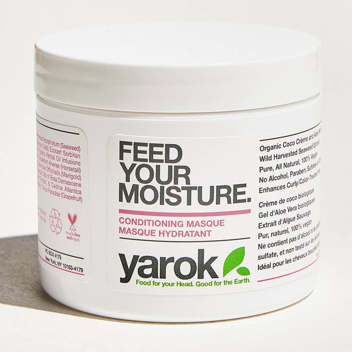 Masque revitalisant FEED YOUR MOISTURE® pour la vente par Yarok Plant Based Beauty