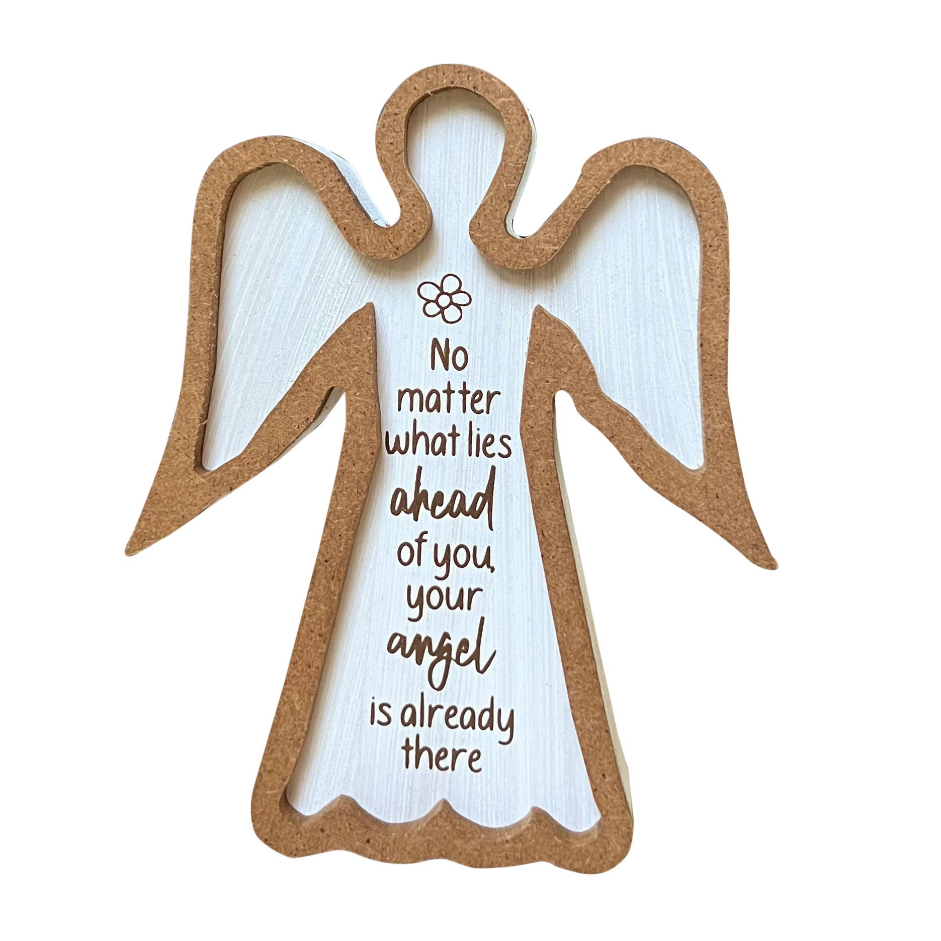 Abbey + CA Gift – wholesale Decorative tabletop object – Framed Standing Angel Plaques6