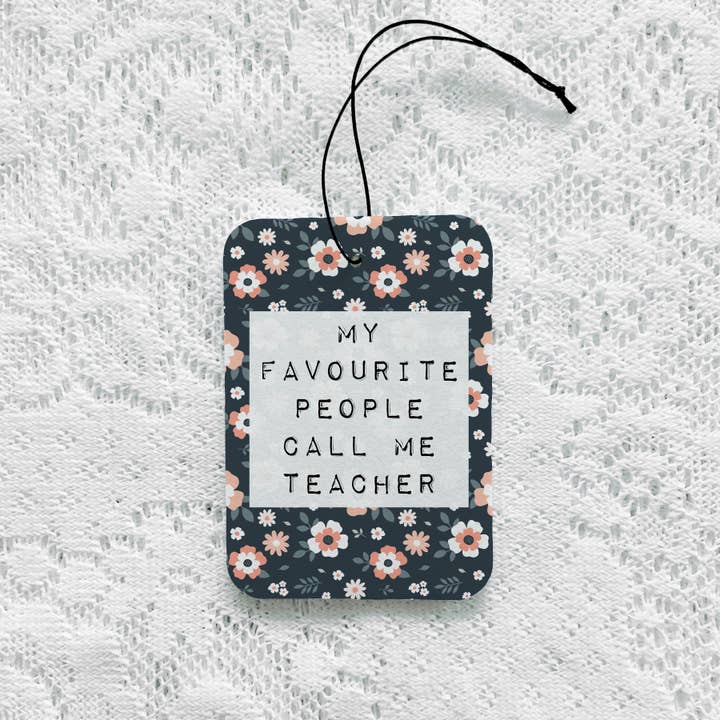 Il mio profumo d'aria preferito si chiama Insegnante. per la vendita all'ingrosso da parte di My Cheeky Darling Shop