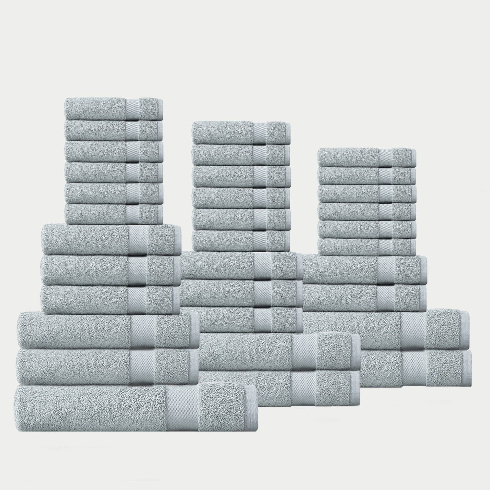 Delara - Wholesale Towel Set - 100% Organic Cotton Quick Dry Starter Bath Set40