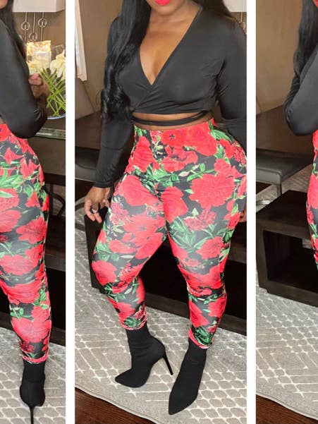 Røde roser* Sæt for engroshandel hos Goddess of Fashion