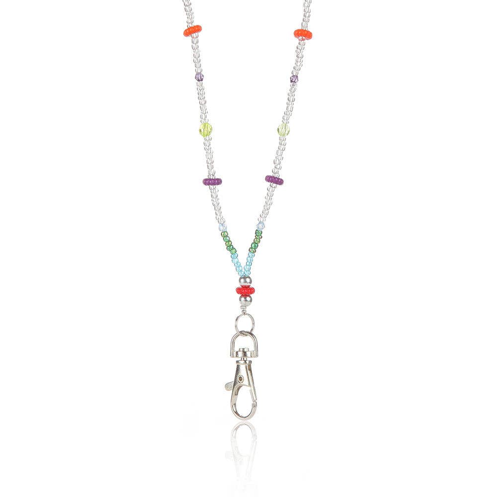 Bonitas International - Vente Lanière – femme - Cordon d'identification perlé d'automne1