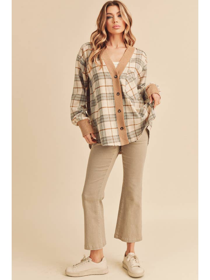 AEMI + CO - Wholesale Cardigan - Women's - 582BK Hila Cardigan Jacket 313