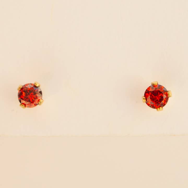 Birthstone Studs for wholesale by Syd Squared Jewelry