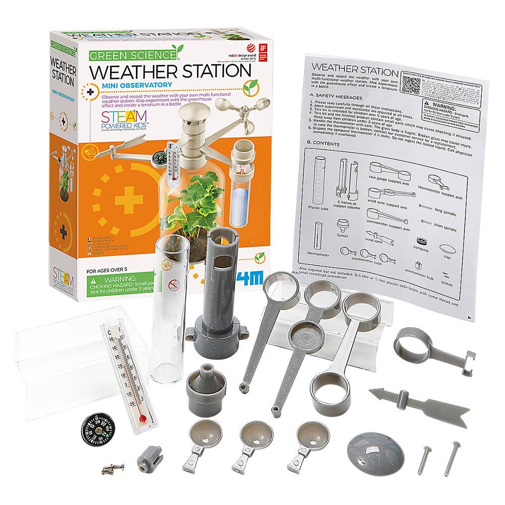 The Toy Network - Wholesale Toy Set - Kids - Green Science/Weather Station3