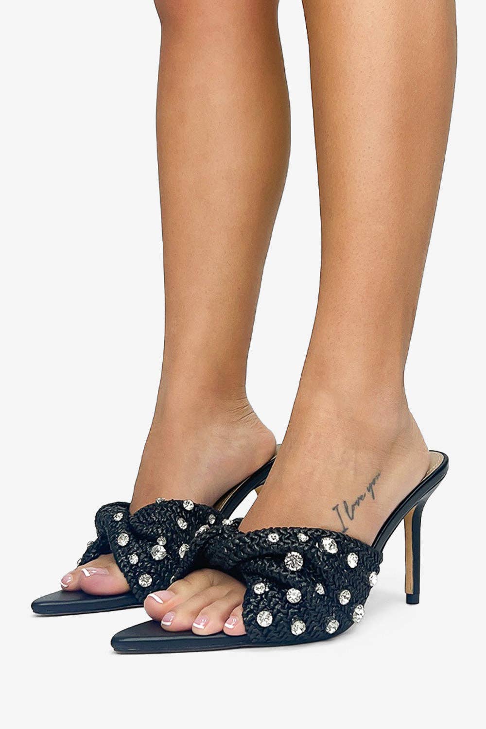 Lemonade Shoes - Vendita all'ingrosso Tacchi alti - Donna - KORRA - Sandali di lusso in rafia con perline, tonalità dorata4