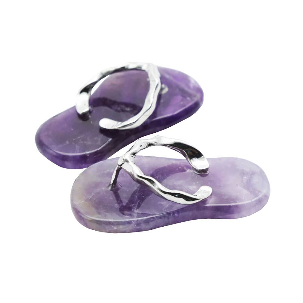 France Mineraux - Wholesale Individual Charm/Pendant - Amethyst Beach Pendant1