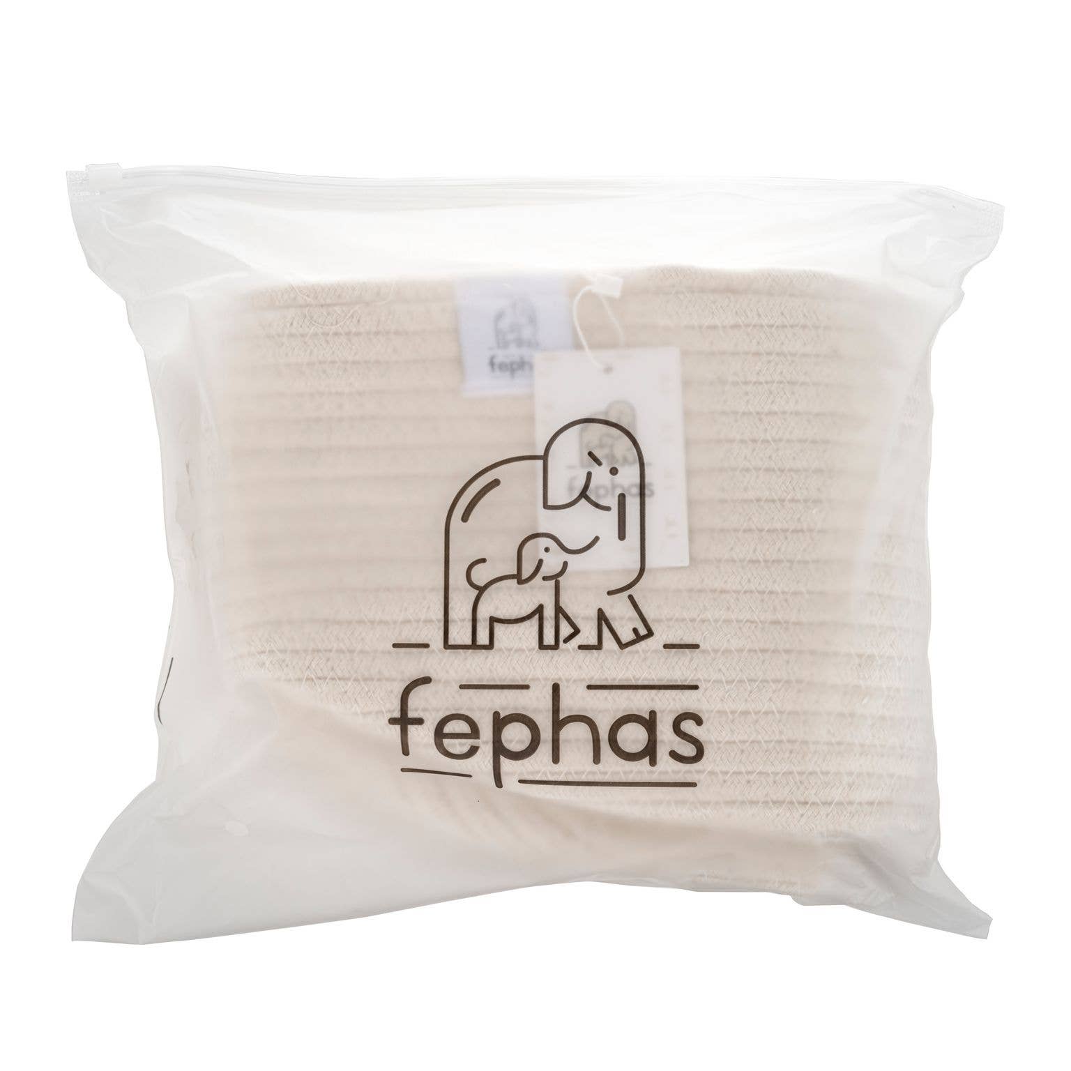 Fephas - Wholesale Diaper Caddy - Baby - Rope Diaper Caddy/ Beige8