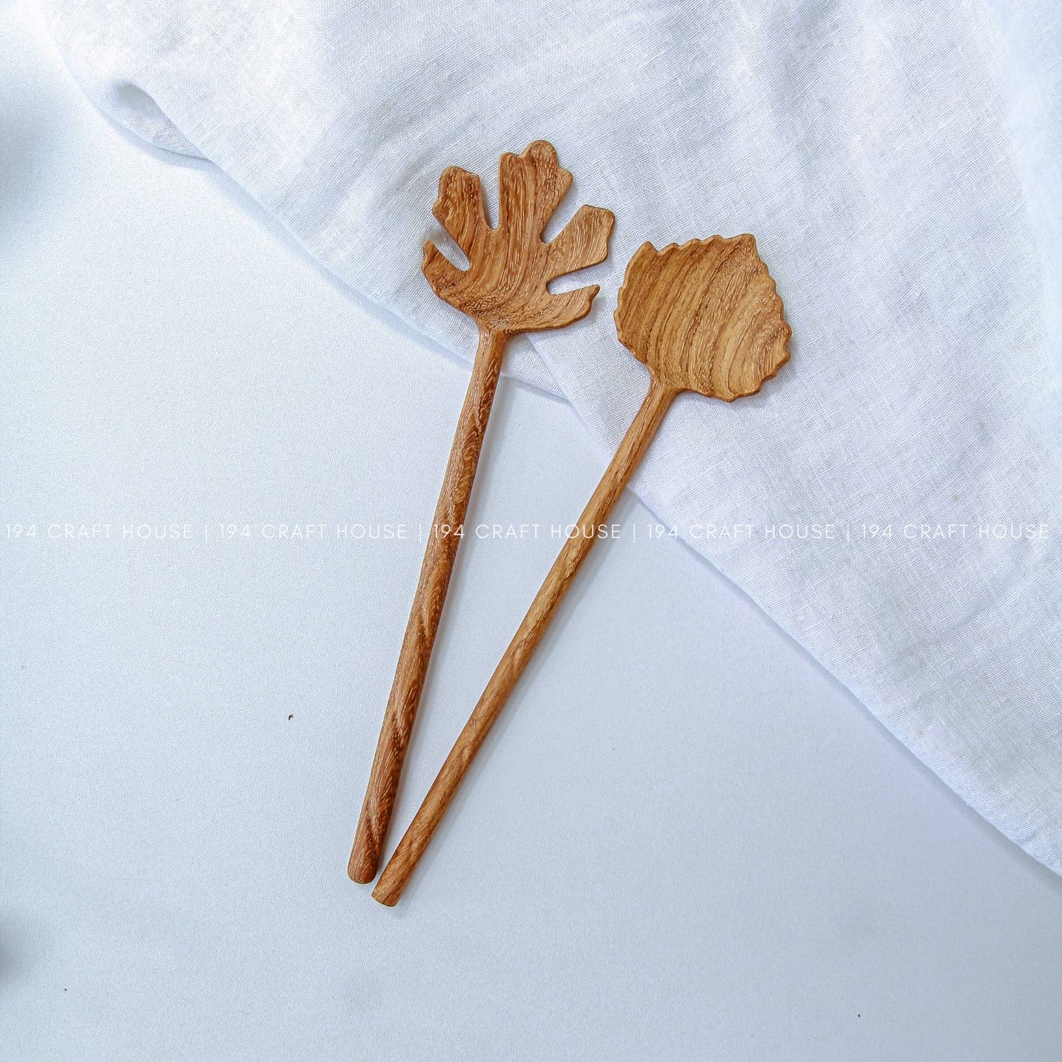 194 Craft House – Großhandel Servierbesteck – Holz-Salatzangen – Küchen-Servierbesteck23