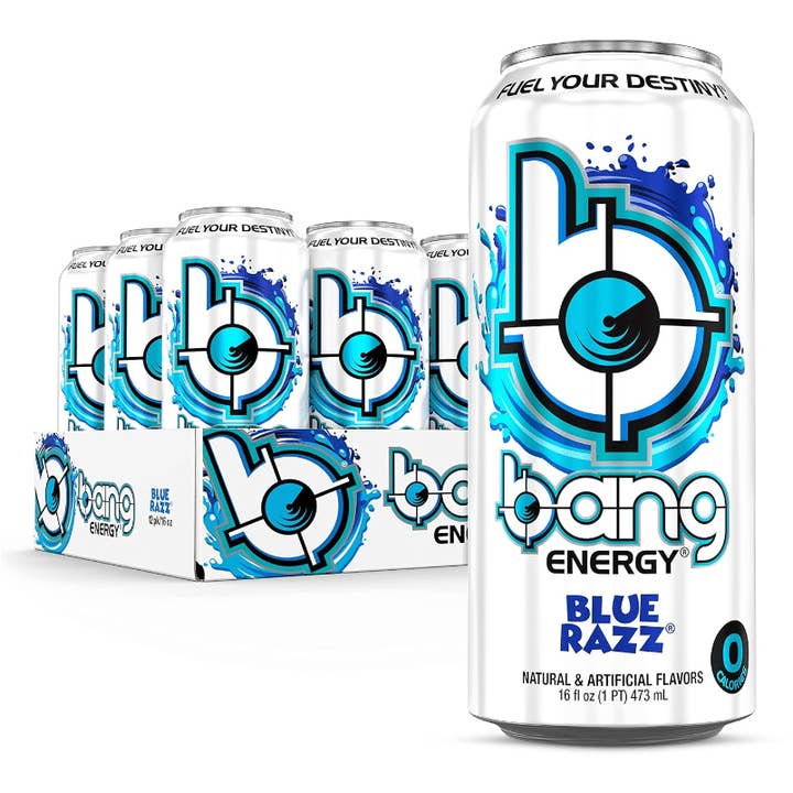 Bang Energy - 12 Pk - 16 Oz - Blue Razz for wholesale by L&F Universal Goods