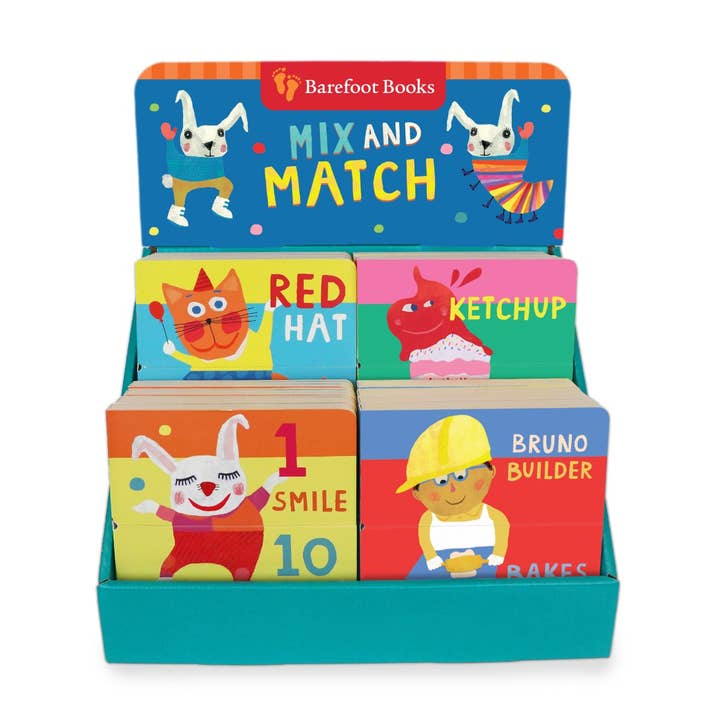 16-copy Mix & Match Display for wholesale by Barefoot Books
