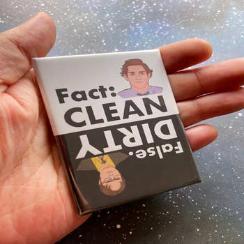 Blanche Rose Dirty Clean Dishwasher Magnet, Golden Girls Funny Fan Gift  Idea