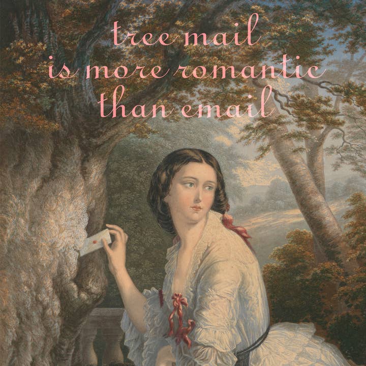 Pictrix Design - Wholesale Love Card - "Tree mail" A6 greeting card 3