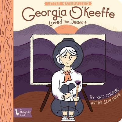 Gibbs Smith - Wholesale Book - Kids - Little Naturalists: Georgia O'Keeffe Loved the Desert