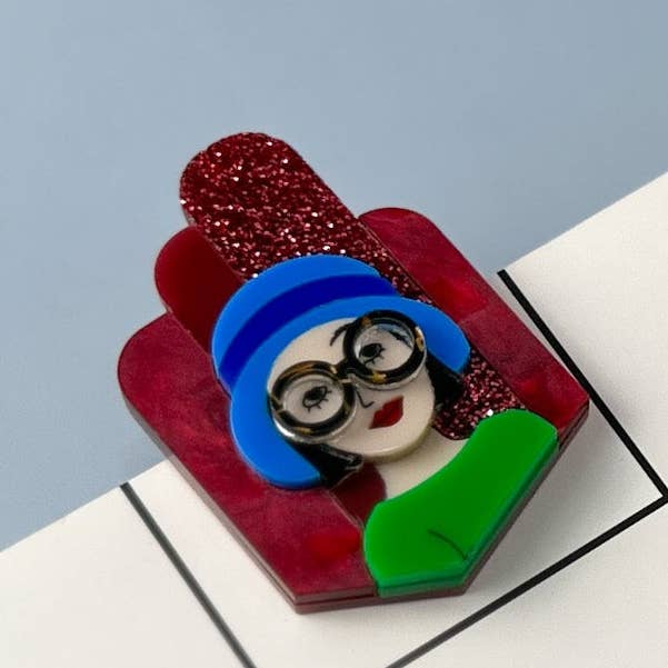 Patty Brooch for wholesale by Little Geraldine