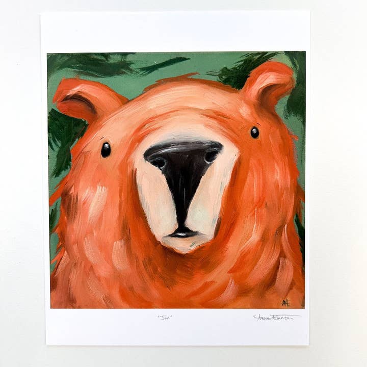 Jim | Art Print for wholesale by Abigail Emmert Art