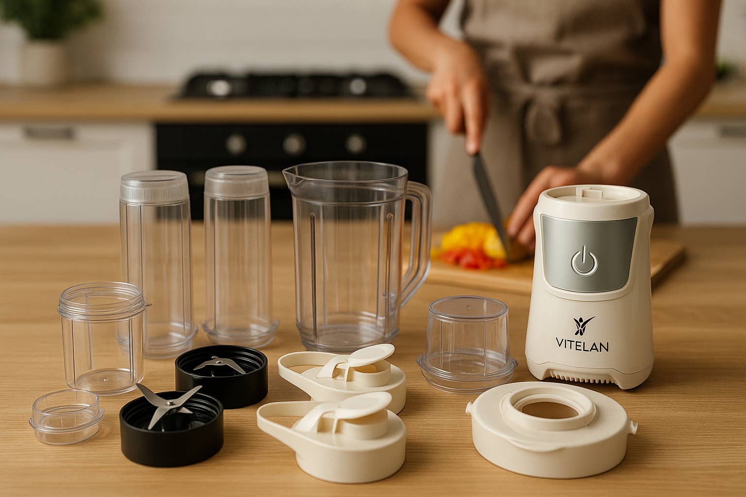 Salzmann Restwaren GmbH - Wholesale Kitchen Appliance - VITELAN Stand Mixer Smoothie Maker, Kitchen Mixer, Blender