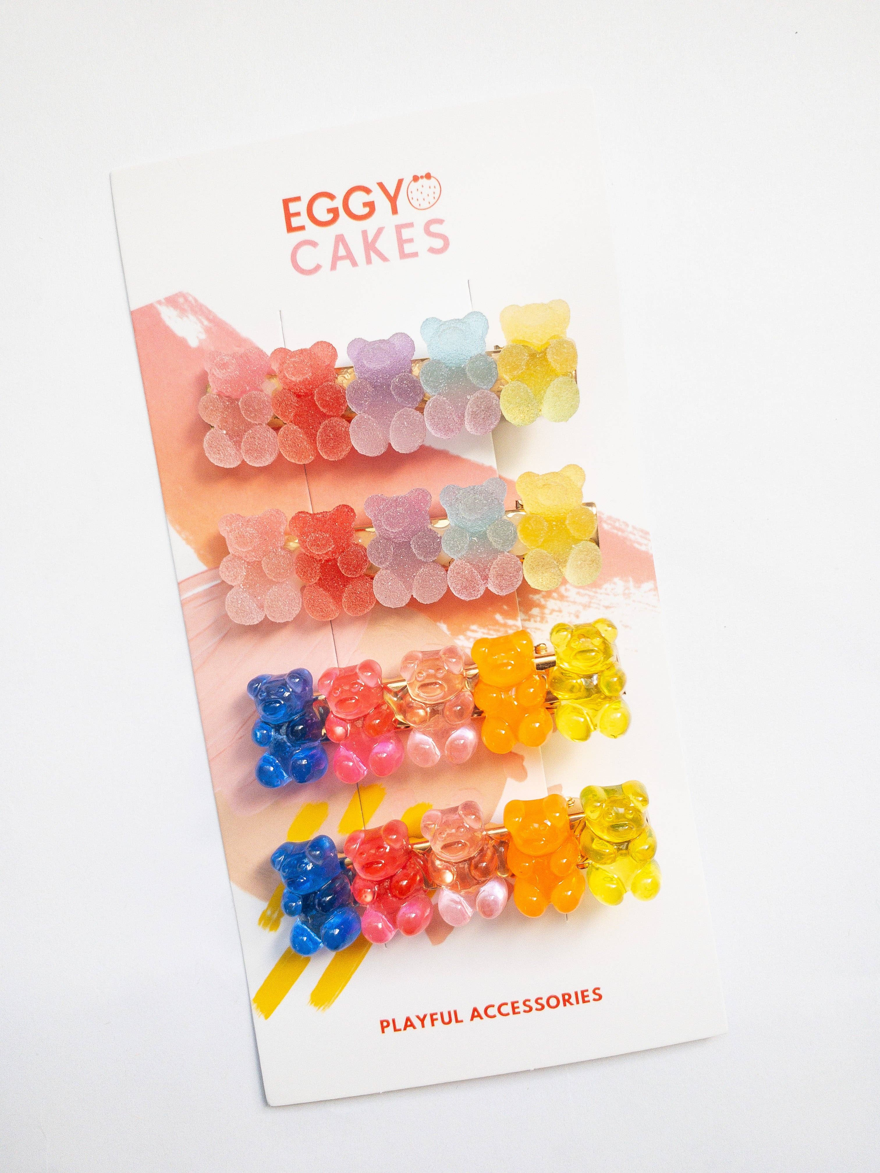 Eggy Cakes – wholesale Hair clip – Child – Gummy Bear Hair Clips3