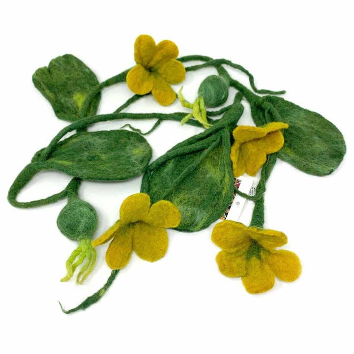 Felt Garland Autumnal for wholesale by Hamro Village