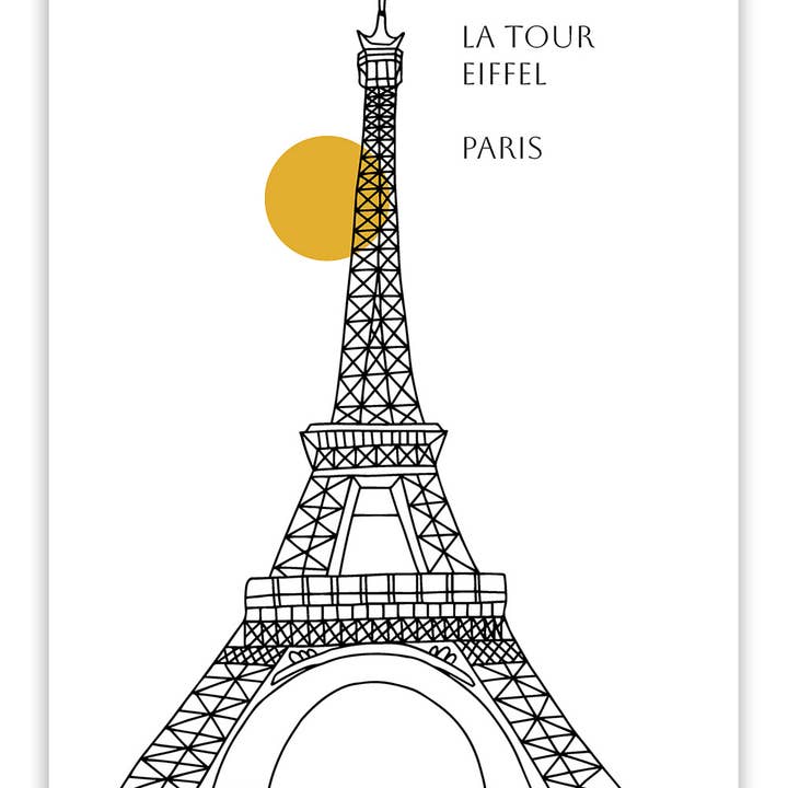Esque - Wholesale Postcard - Postcard Paris - Eiffel Tower2