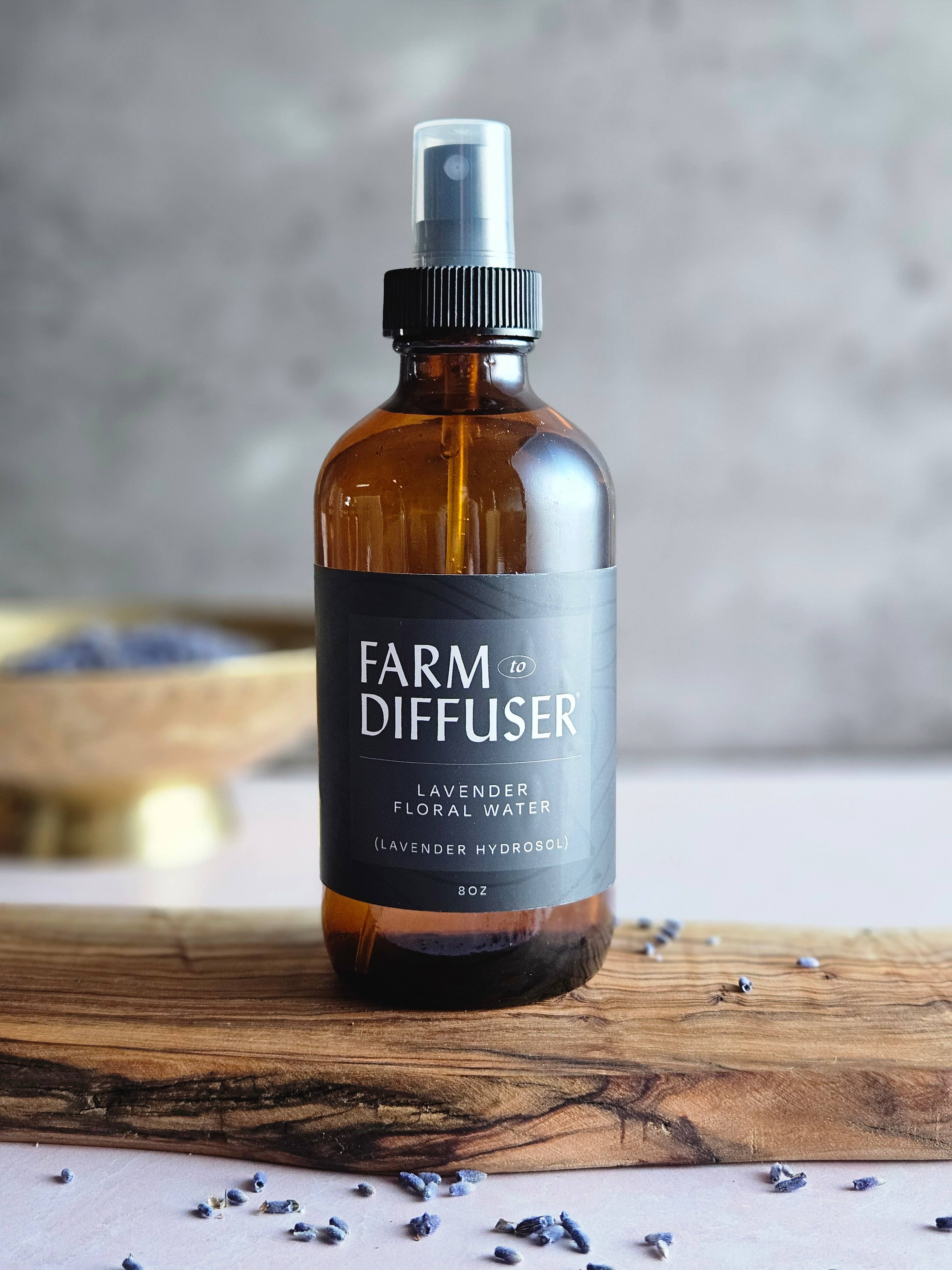 Farm to Diffuser Lava Rock Diffuser Lavender Essential Oil - Wholesale Aromatherapy Mist - Aromatherapy Gifts - Lavender Floral Water, Hydrosol Mist2
