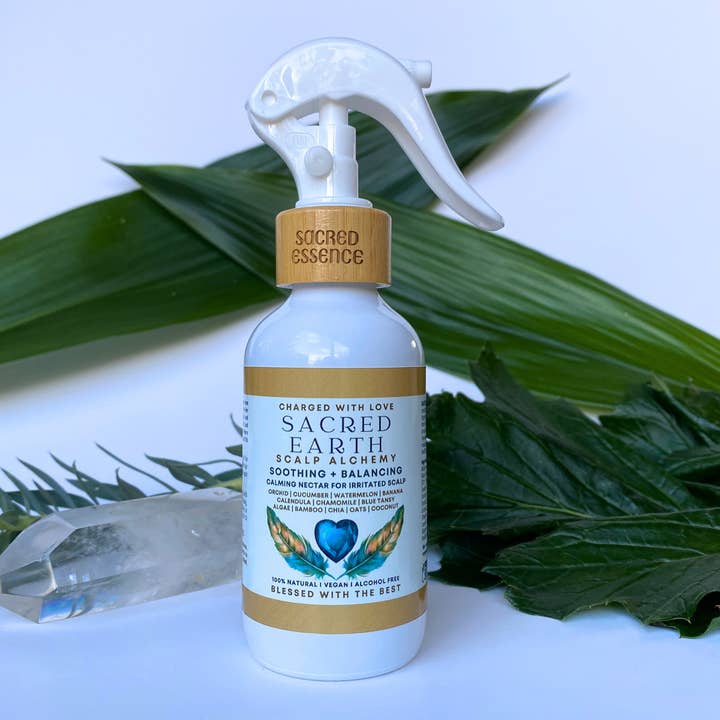 SACRED EARTH Soothing Nectar For Dry Hair & Irritated Scalp for wholesale by The Sacred Essence