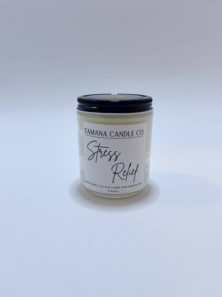 Alivio del estrés, 8 onzas para venta al por mayor de Tamana Candle Co.