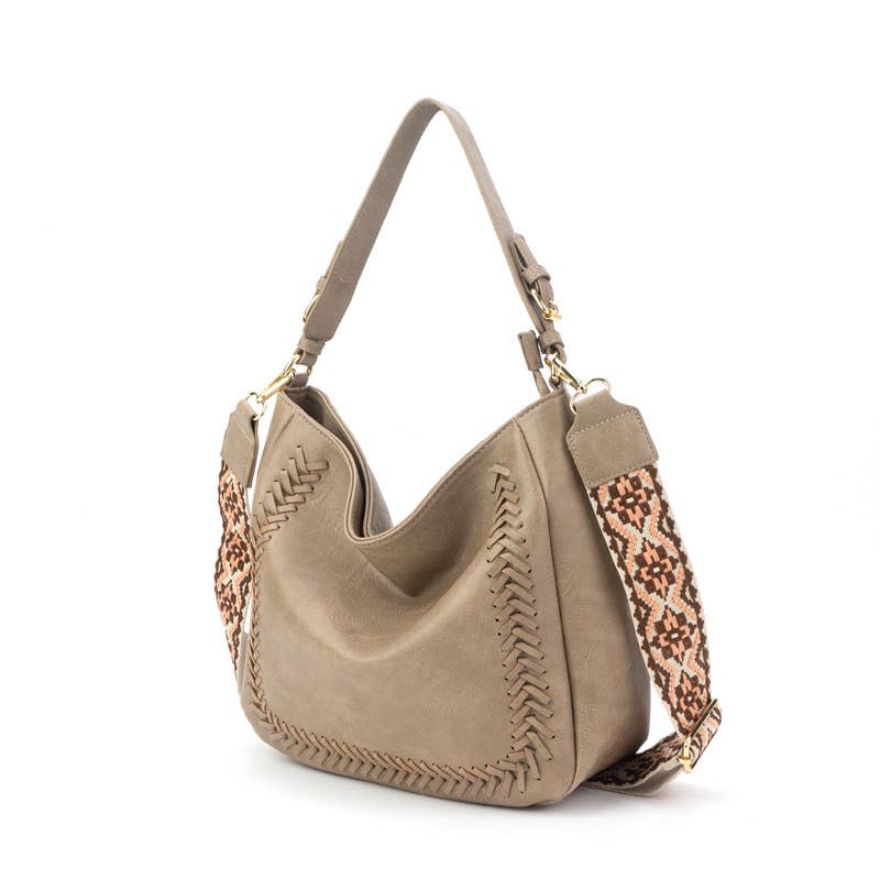 Babs + Birdie – Großhandel Messenger Bag – Damen – The Harper | Kuriertasche mit Kreuzstich4