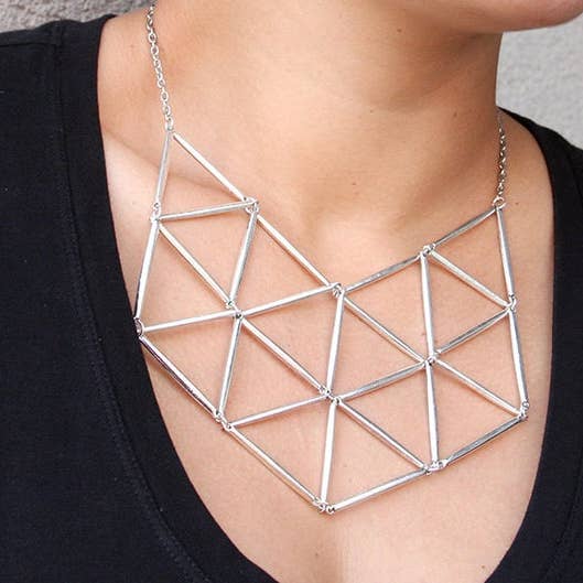 daniAWESOME - Wholesale Bib Necklace - Geometric Bib Necklace5
