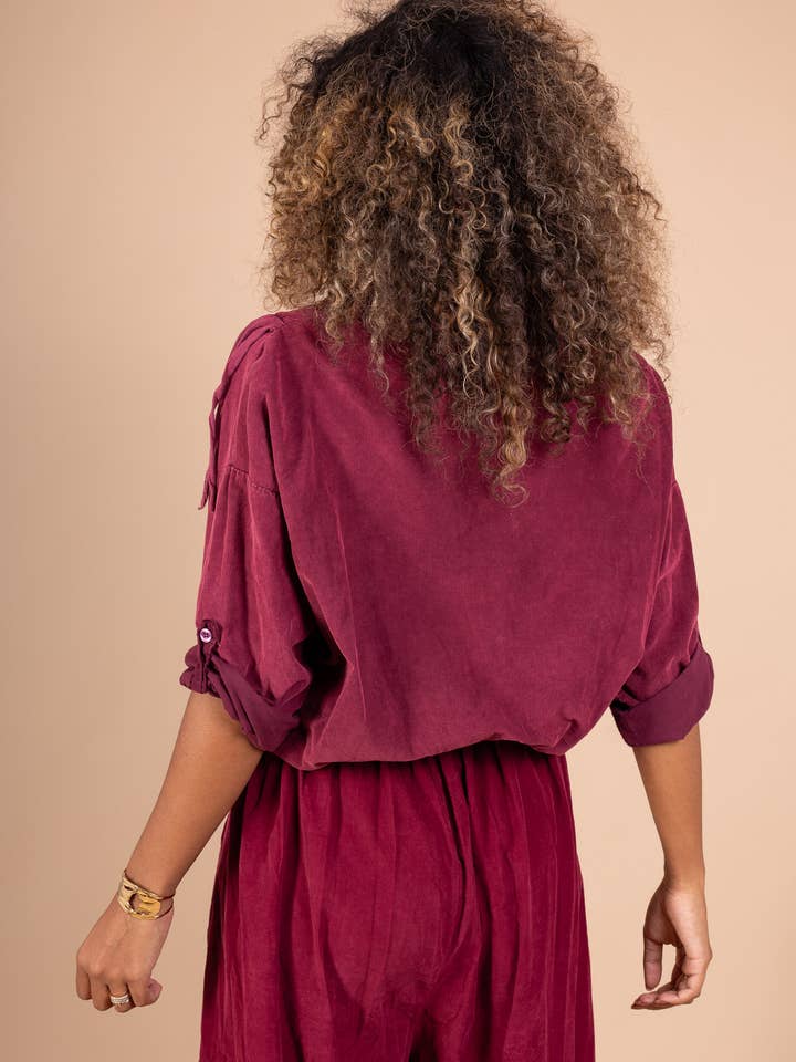 Pépouz' Paris - Wholesale Button Down Shirt - Women's - Western-style fringed shirt PC25499