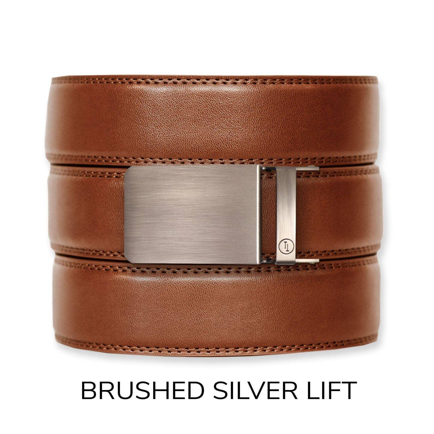 Tough Apparel - Wholesale Belt - Men's - Cognac Leather Ratchet Belt & Buckle Set23