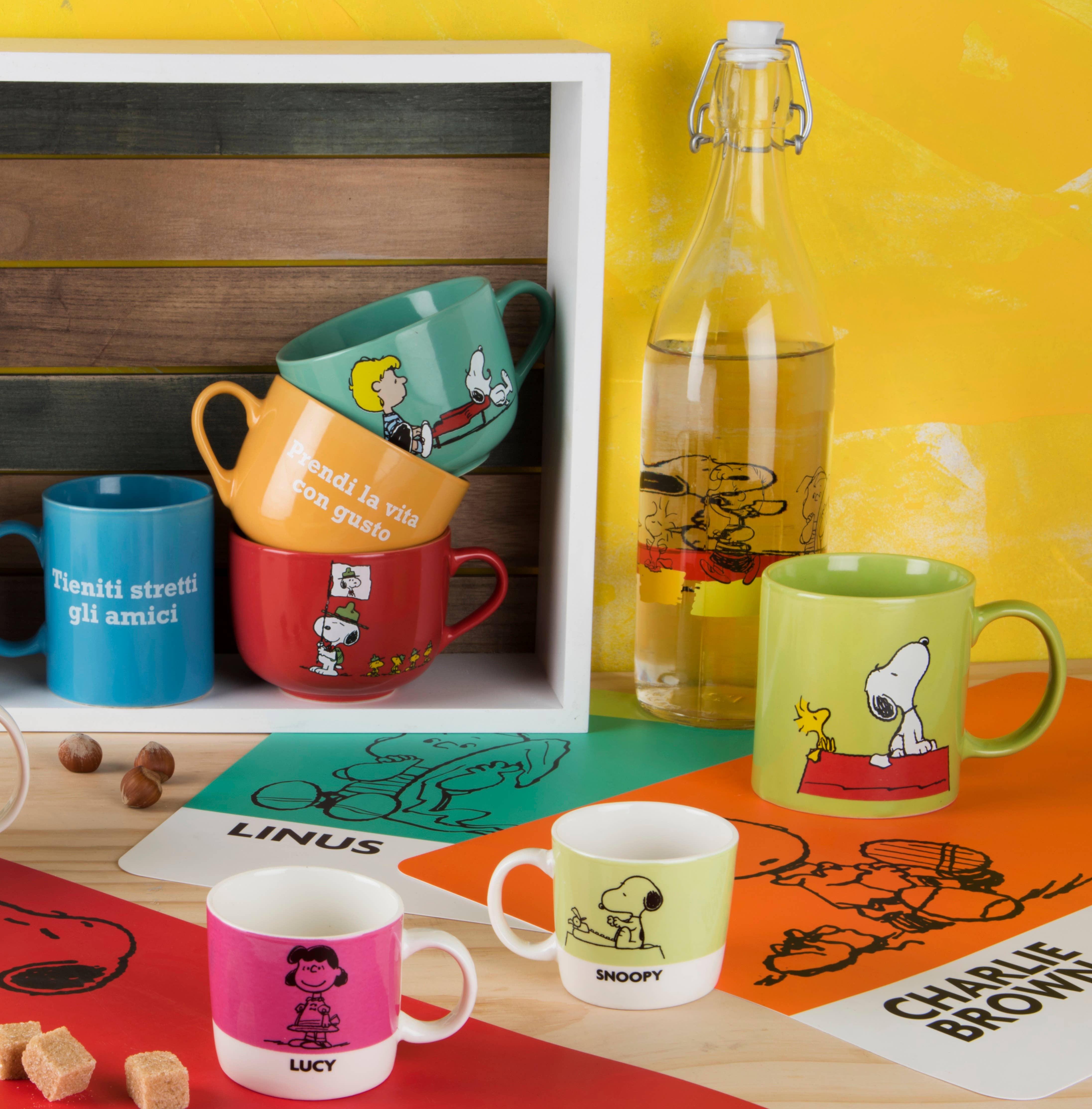 Assortito Set 6 Mug Snoopy CL 35 Ass. in vendita all'ingrosso su Faire1