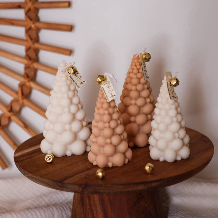 Niki Candle - Wholesale Novelty Candle - Bubble Christmas tree candle1