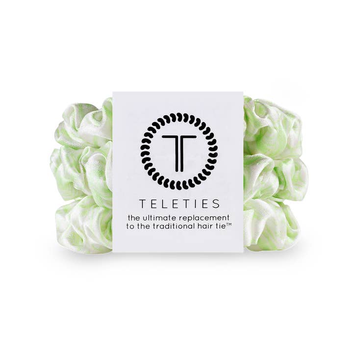 TELETIES - Wholesale Scrunchie - Dames - Scrunchie van zijden haar | Klein | Lost My Marbles0