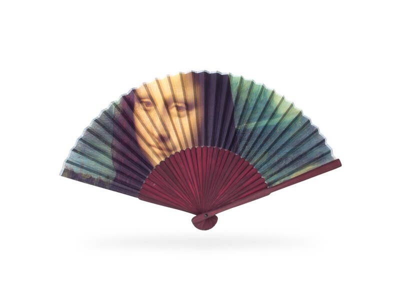 MUSEUM WEBSHOP - Wholesale Handheld Folding Fan - Fan, Leonardo Da Vinci, Mona Lisa