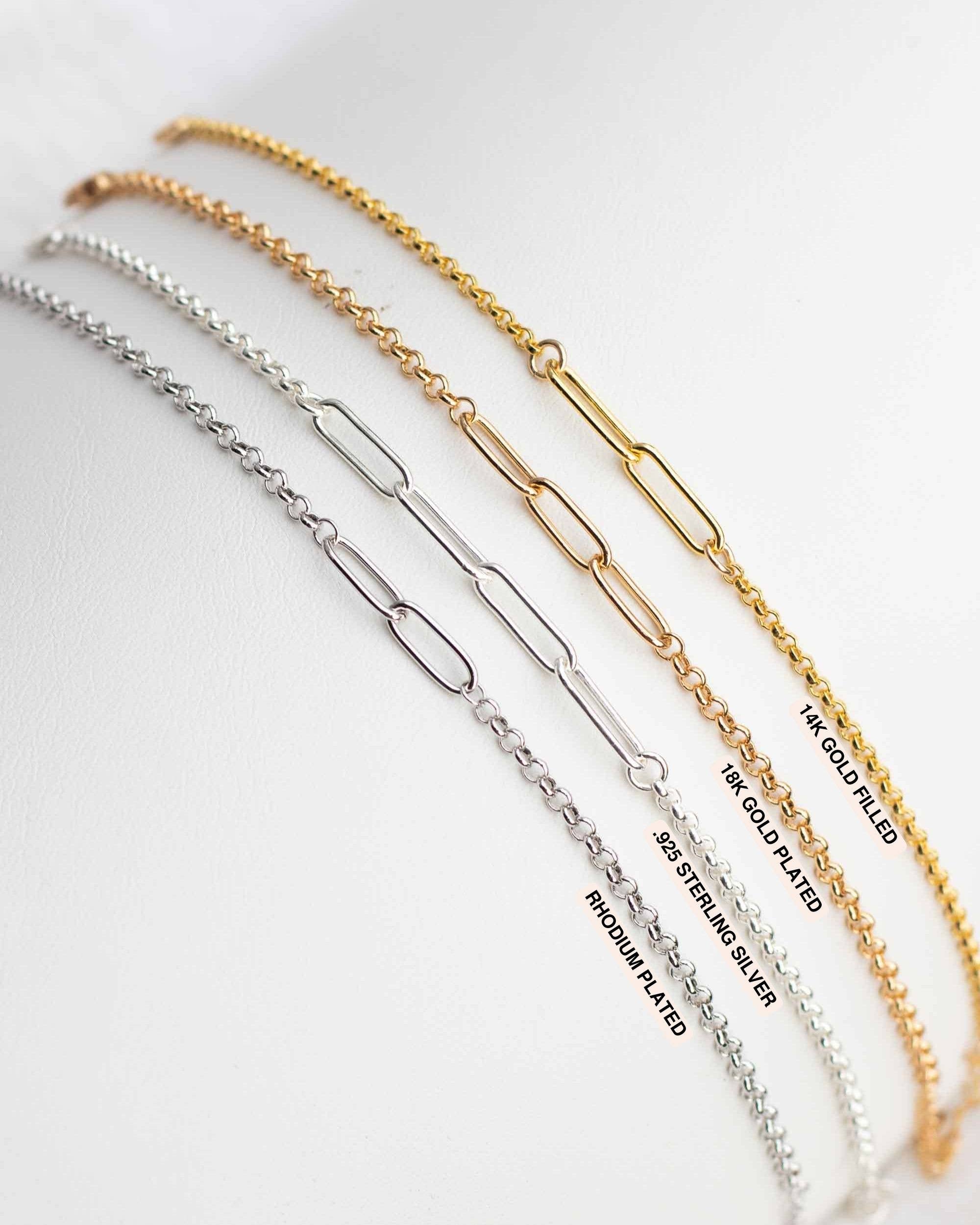 Everly Made - Vendita all'ingrosso Bracciali a catena e a maglie - Braccialetto collegato • Aunt1