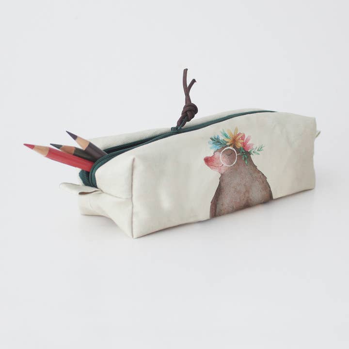 Dolores a Toupeira | Bolsa Quadrada | Bolsa de Cosméticos | Estojo por atacado de The Blue Rabbit House