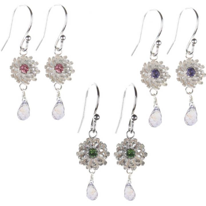 Amanda Coleman Jewelry - Wholesale Dangle Earrings - Dahlia Briolette Drop Earrings1