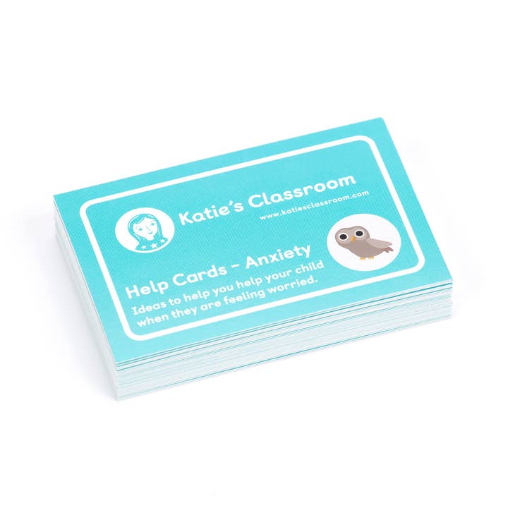 BEST-SELLING Parent Help Cards - Anxiety for wholesale by Katie's Classroom