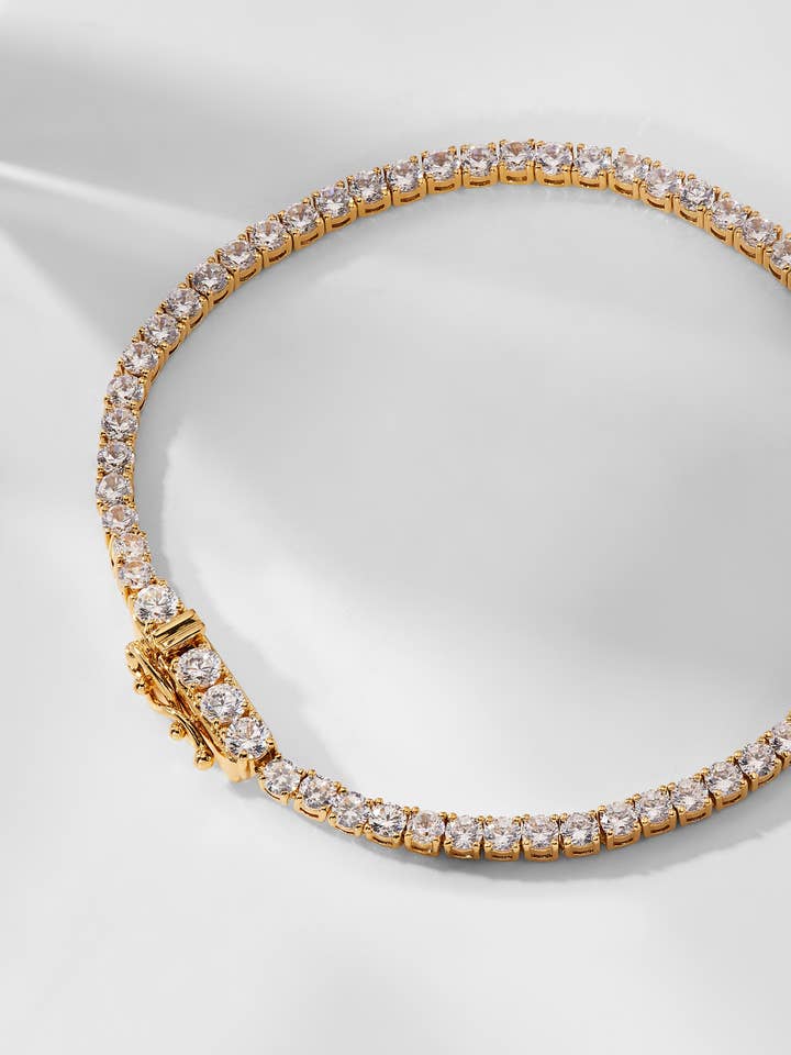 PERFECT TENNIS ARMBAND, 2,5 MM, ZIRKONIA, 16,5 CM für den Großhandel von NADRI