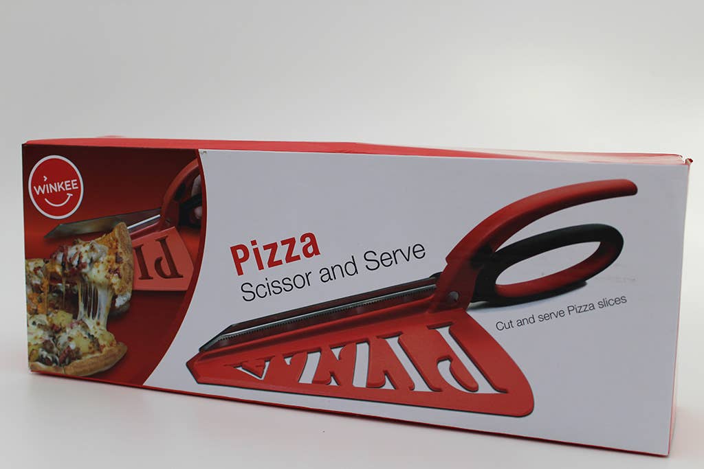MAGS - Venta al por mayor Cortapizzas - Tijeras para pizza con superficie para servir1