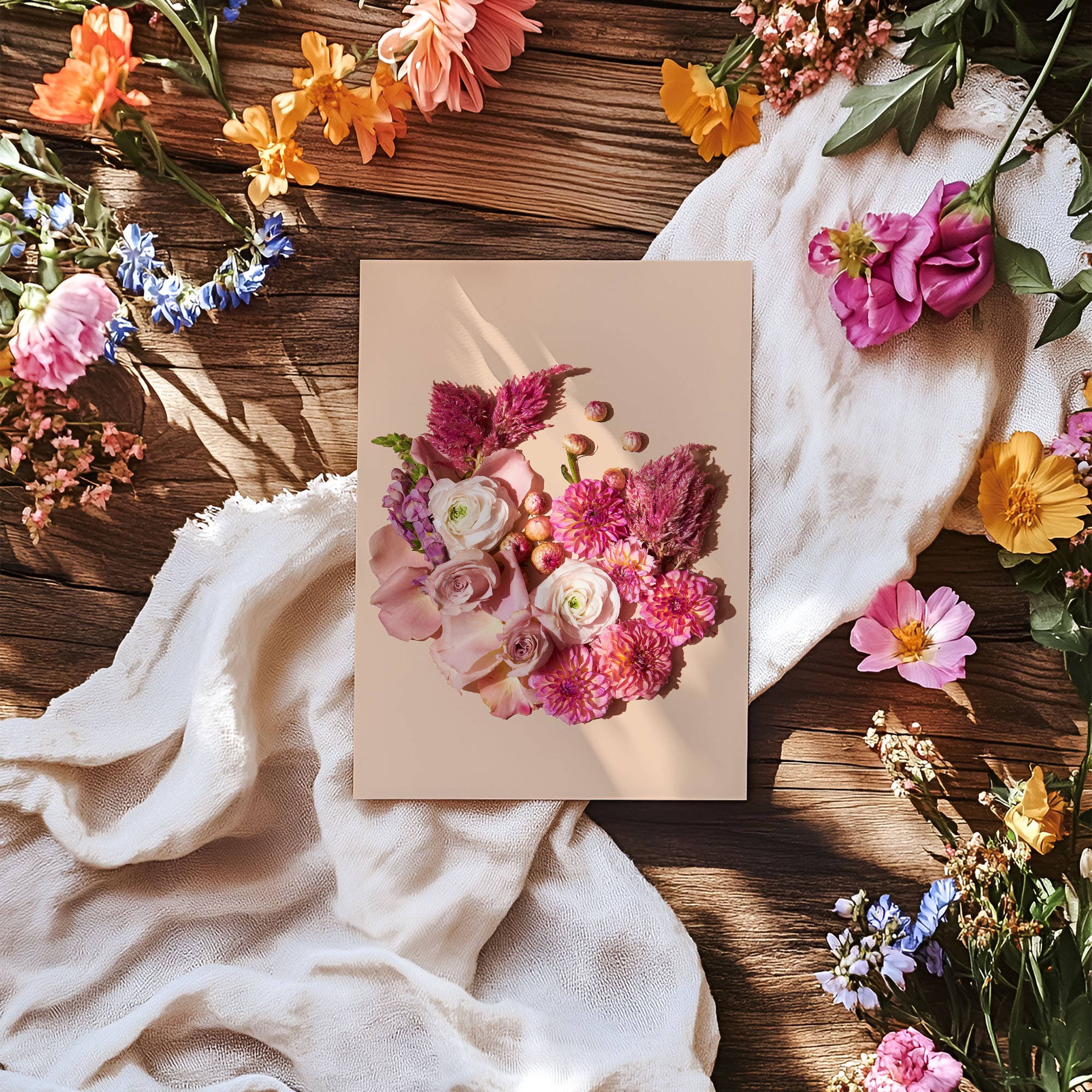 Still Wild - Wholesale Everyday Greeting Card - Rose - Floral Photography Greeting Card3