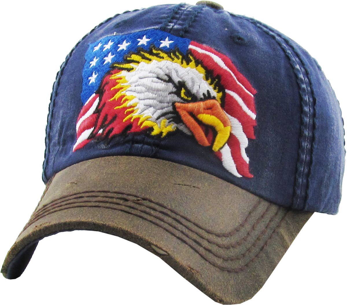 KBETHOS - Wholesale Baseball Cap - Men's - AMERICAN EAGLE VINTAGE BALL CAP5