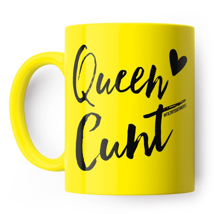 Caneca Queen Cunt por atacado de Filthy Sentiments