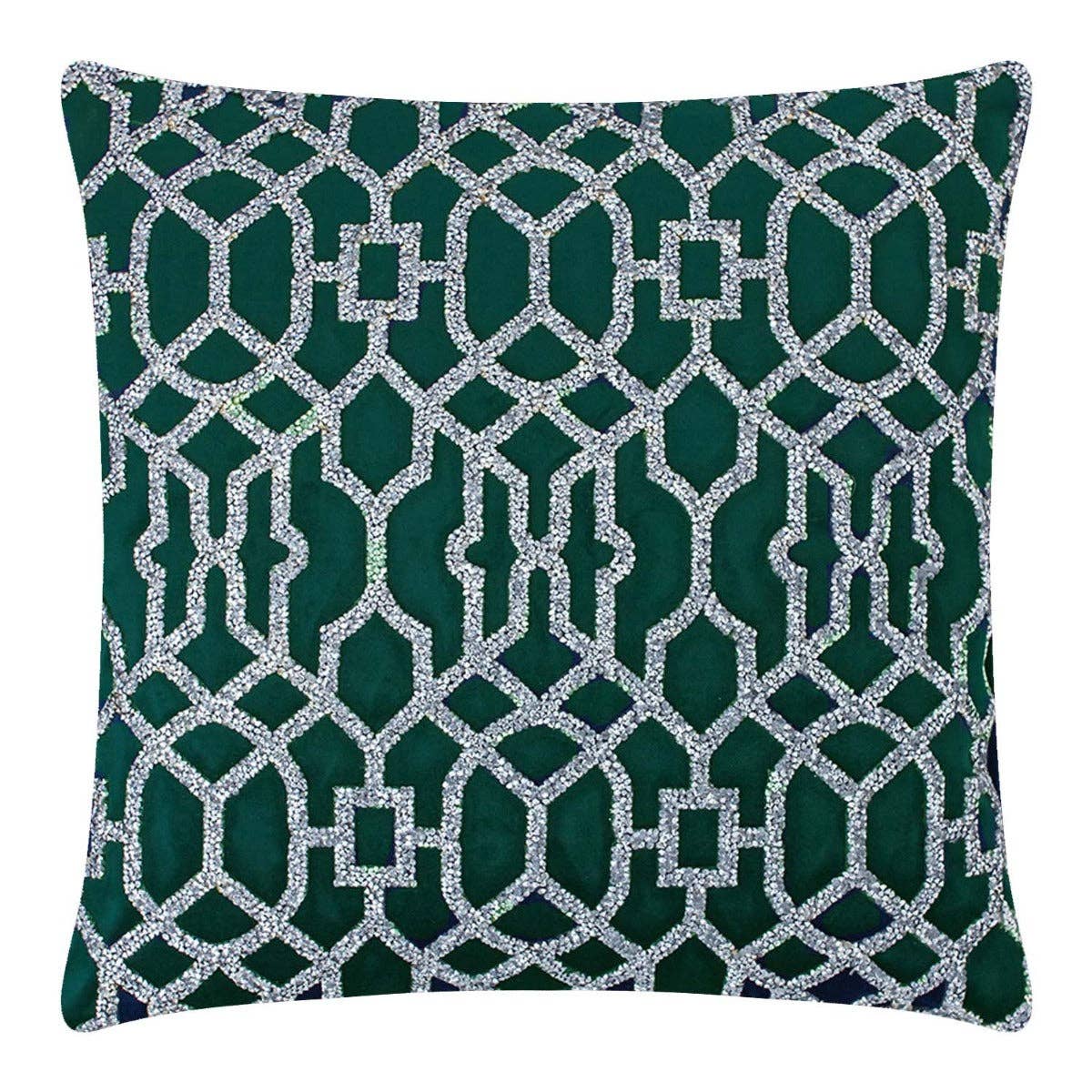 Sparkles Home - Vente Coussin décoratif - Coussin Lattice en strass2