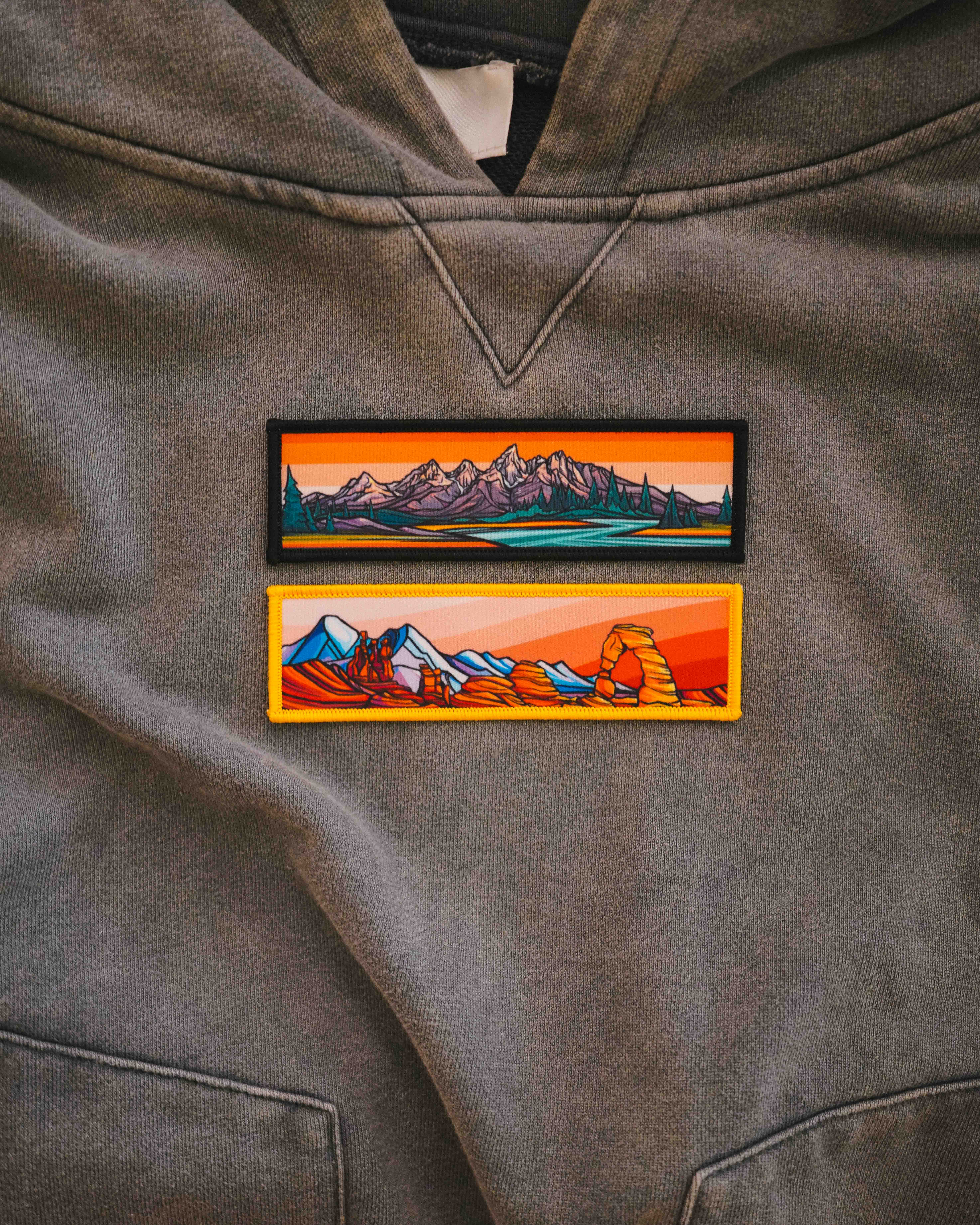 Hydrascape Stickers - Wholesale Patch - Cascade Patch3