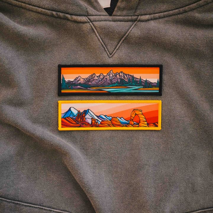 Hydrascape Stickers - Wholesale Patch - Cascade Patch3