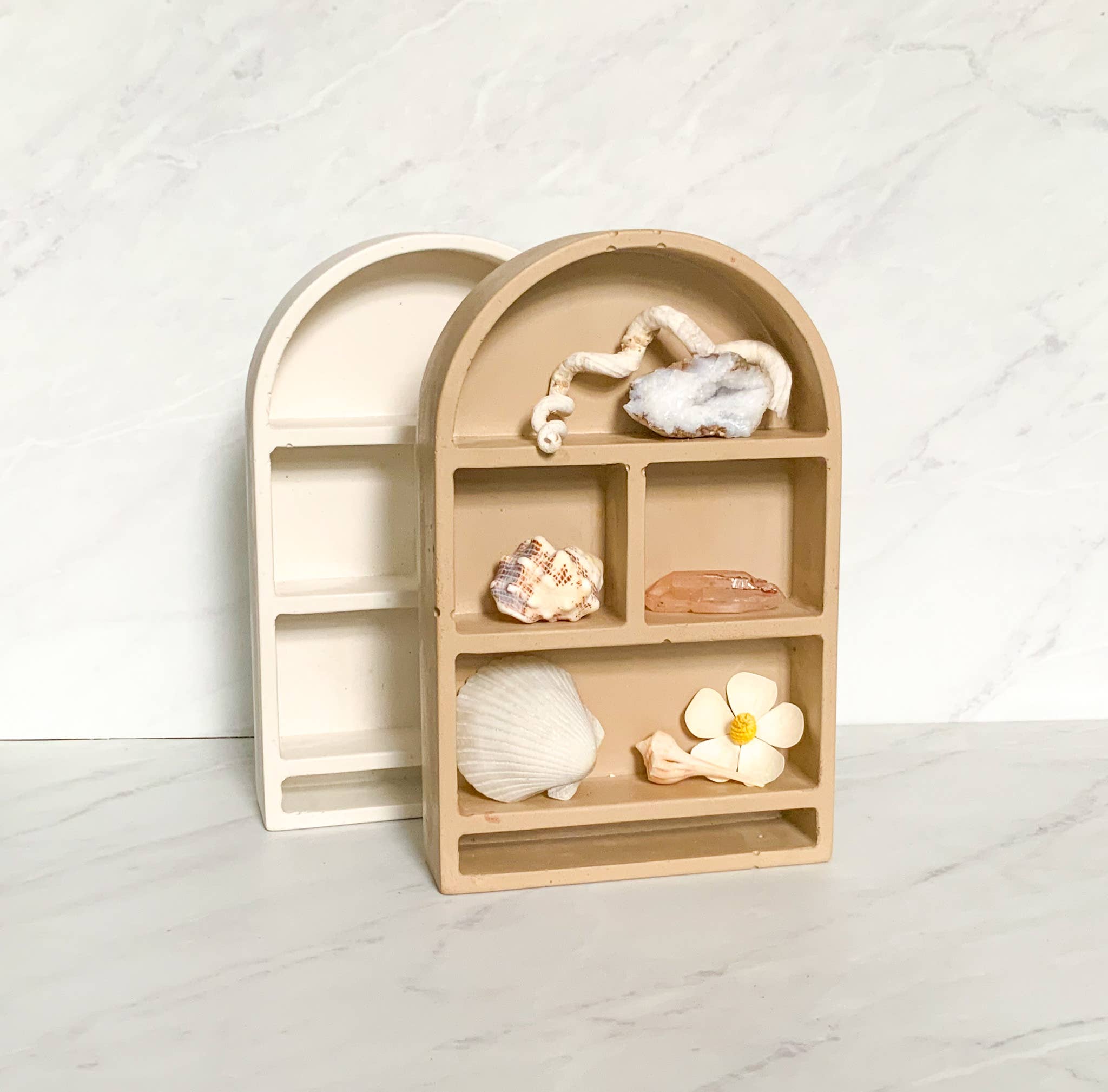 Left Corner Goods - Wholesale Wall Mounted Shelf - Arch Display Shelf | Curio Shelf | Shrine Altar display11